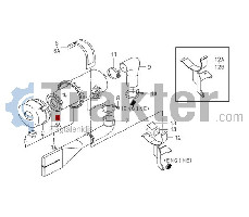 AIR FILTER OIGINAL ISEKI 1650-104-203-00