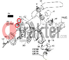 FILTRO DE AIRE KUBOTA ORIGINAL 52300-25780 15852-11080 16853-11220