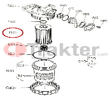 KRAFTSTOFFFILTER HÖHE 90 DURCHMESSER 50 LOCH 20 HH950-43160 OEM 1A001-43160 OEM 15521-43161 OEM 15521-43160 OEM