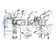 FILTRO DI CARBURANTE ORIGINAL ISEKI 1415-102-011-00