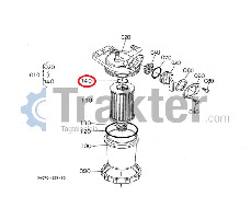 INNERER O-RING DES KRAFTSTOFFFILTERS ORIGINAL KUBOTA 04816-00160 04811-00160