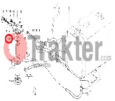 KRAFTSTOFFILTER O-RING ORIGINAL KUBOTA 04816-00390 14301-43651