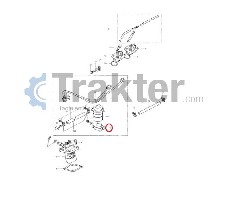 KRAFTSTOFFFILTERHALTER ORIGINAL ISEKI 56MM-400-880-01 5650-040-088-00