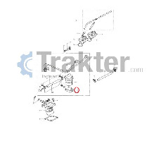 FUEL FILTER CLAMP ORIGINAL ISEKI 56MM-400-880-01 5650-040-088-00