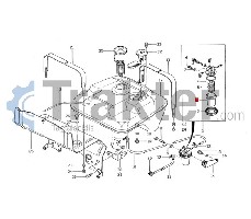 KRAFTSTOFFFILTERGLAS ORIGINAL ISEKI 1415-102-009-00 1440-103-201-00