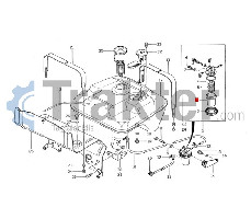 KRAFTSTOFFFILTERGLAS ORIGINAL ISEKI 1415-102-009-00 1440-103-201-00
