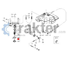 KRAFTSTOFFFILTERGLAS ORIGINAL ISEKI 1560-102-205-40