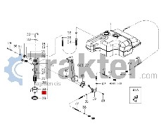 TAPPO FILTRO CARBURANTE ORIGINAL ISEKI 1560-102-205-40