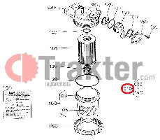 BASE FILTRO CARBURANTE CON FILTRO ORIGINAL KUBOTA 15521-43010 15521-43015 15521-43018 19271-43010 1a001-43010