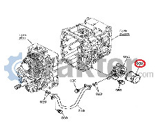 IMPIANTO IDRAULICO FILTRO BI SPEED ORIGINAL KUBOTA hh660-36060 66021-36060