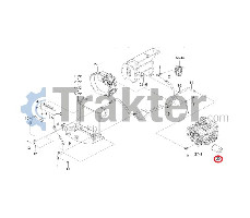 IMPIANTO IDRAULICO FILTRO ORIGINAL ISEKI 1725-509-220-10