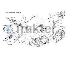 IMPIANTO IDRAULICO FILTRO ORIGINAL ISEKI 1675-508-202-00