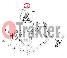 HYDRAULIKFILTER ORIGINAL KUBOTA 30401-37580 76611-36710 76650-2543