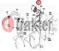 HYDRAULIC FILTER ORIGINAL KUBOTA hh3a0-82623 3a431-82623 3a431-82620 tc422-82620