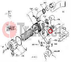 BANDA DE FILTRO DE AIRE KUBOTA ORIGINAL 67401-54290