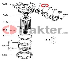 KRAFTSTOFFFILTER HAHN O-RING TnT