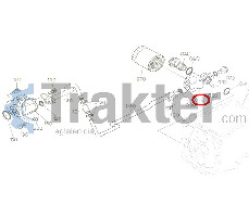 HYDRAULIKFILTER HALTER ORIGINAL KUBOTA 67955-37120