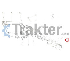 LUFTFILTERDECKEL ORIGINAL KUBOTA 15221-11160