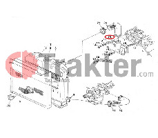 ΦΛΑΝΤΖΑ ΑΓΩΓΟΥ ΝΕΡΟΥ ORIGINAL KUBOTA 15296-72920 15221-72921