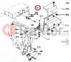 GUARNIZIONE SCARICO ORIGINAL KUBOTA 16261-12350 16261-12360