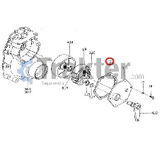 GUARNIZIONE TAPPO FRENO ORIGINALE ISEKI 1427-310-002-00 1427-310-002-10