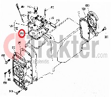 COPERTURA GRIGLIA MASCHERINA ORIGINAL KUBOTA 67111-12420 66385-12423