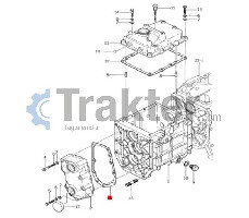 JUNTA TAPA SISTEMA TRANSMISION ORIGINAL ISEKI 1427-201-006-00 1427-201-006-10