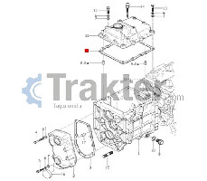 DICHTUNG DES GETRIEBESYSTEMKAPPES ORIGINAL ISEKI 1427-207-002-00