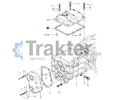 DICHTUNG DES GETRIEBESYSTEMKAPPES ORIGINAL ISEKI 1427-207-002-00