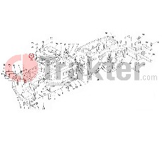 GUARNIZIONE COPERCHIO INGRANAGGIO ORIGINAL KUBOTA 34150-21222 34150-21221