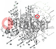GUARNIZIONE CILINDRO ANTERIORE COPERCHIO 17391-04130 OEM 17326-04132 OEM