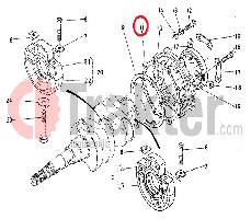 GUARNIZIONE CILINDRO ANTERIORE COPERCHIO ALUMINIO ALBERO MOTOR GRANDE COSTRUZIONE EUROPEA