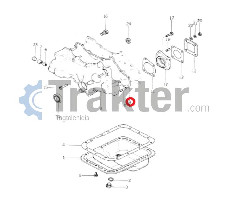 JUNTA DE LA CUBIERTA DE LA CAJA DE ENGRANAJES ISEKI ORIGINAL 5650-040-823-50 560A-110-040-20
