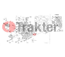 GASKET CYLINDER FRONT COVER ORIGINAL KUBOTA 1a091-04130