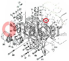 GUARNIZIONE CILINDRO ANTERIORE COPERCHIO 17391-04130 OEM 17326-04132 OEM