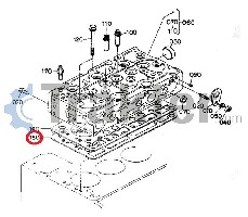 GUARNIZIONE TESTA CILINDRO 15583-03310 OEM 15549-03313 OEM 15549-03310 OEM 15381-03310 OEM