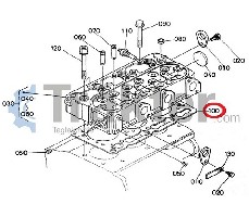 GUARNIZIONE TESTA CILINDRO METALLICA 16261-03310 OEM