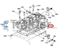 GASKET CYLINDER HEAD METAL 16261-03310 OEM