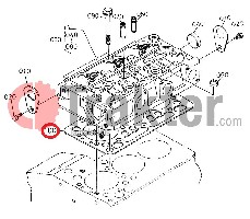 GUARNIZIONE TESTA CILINDRO 16861-03310 OEM