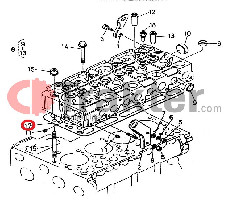GASKET CYLINDER HEAD 17345-03310 OEM 17345-03313 OEM