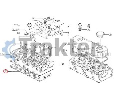 GUARNIZIONE TESTA CILINDRO 6511-141-048-00 6211-141-044-00 OEM