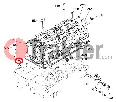 GUARNIZIONE TESTA CILINDRO METALLICA 0,20 1G790-03312 OEM 1G790-03310 OEM