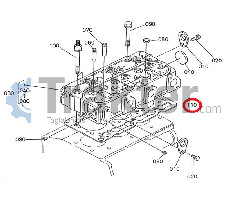 GASKET CYLINDER HEAD METAL 1G063-03310 OEM