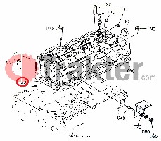 GUARNIZIONE TESTA CILINDRO METALLICA 0.25 1G790-03312 OEM 1G790-03310 OEM