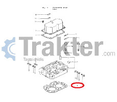 GUARNIZIONE TESTA CILINDRO ORIGINAL ISEKI 5650-040-029-20 5650-040-029-30