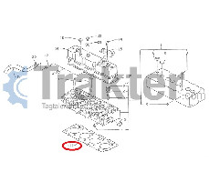 GUARNIZIONE TESTA CILINDRO ORIGINAL ISEKI 6894-433-617-00