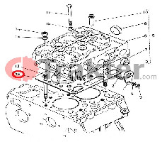 ΦΛΑΝΤΖΑ ΚΕΦΑΛΗΣ ORIGINAL KUBOTA 15296-03310 15241-03310