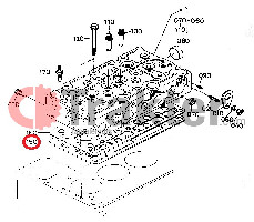 ΦΛΑΝΤΖΑ ΚΕΦΑΛΗΣ ORIGINAL KUBOTA 15583-03310 15549-03313 15549-03310 15381-03310