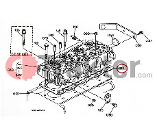 ΦΛΑΝΤΖΑ ΚΕΦΑΛΗΣ ORIGINAL KUBOTA 16282-03310