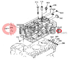 ΦΛΑΝΤΖΑ ΚΕΦΑΛΗΣ ORIGINAL KUBOTA 16415-03310